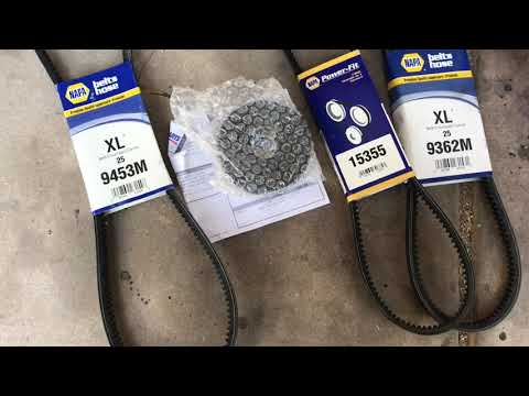 88- 97 Nissan D21 Belt replacement