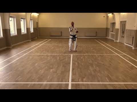 Hwa Rang Tul | Front & Rear View | ITF Taekwondo Pattern | Mark Harkess | UKTC