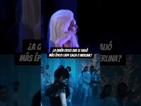 JENNA ORTEGA y LADY GAGA se enfrentan en DUELO de BAILE con CANCIÓN VIRAL de MERLINA y solo una GANÓ