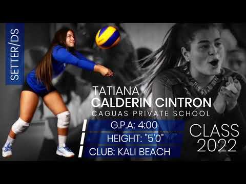 2022 - TATIANA CALDERIN - Setter