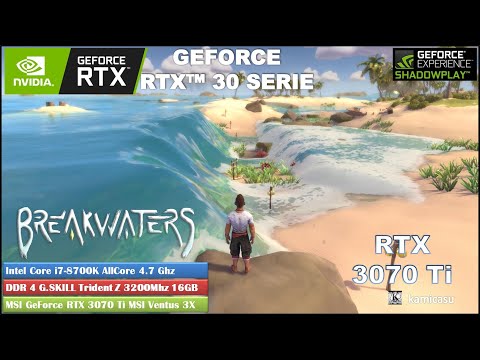 Breakwaters PC RTX 3070 Ti Ventus X3 | i7 8700K