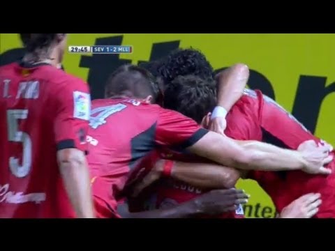 La Liga | Gol de Hemed (1-2) en el Sevilla FC - RCD Mallorca | 22-10-2012 | J8
