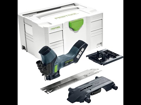 Unpacking / unboxing cordless insulating-material saw Festool ISC 240 Li EB-Basic 574821