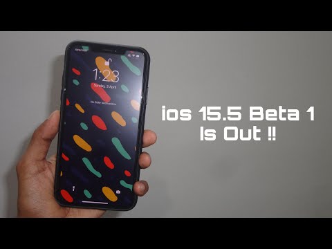 ios 15.5 Beta 1 update is out !