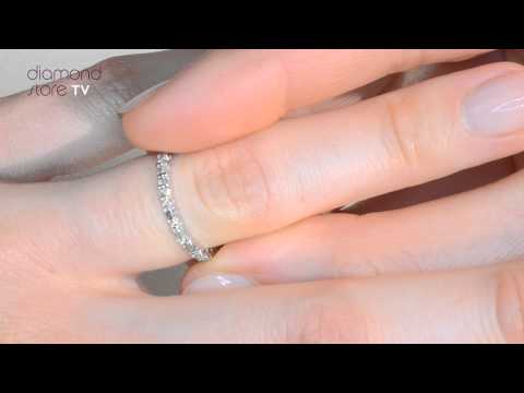 S3325 - Eternity Ring 0.49CT Diamond Platinum