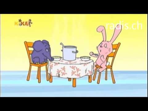 Hase _ Elefant essen Suppe