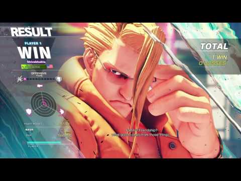 STREET FIGHTER V Charlie Nash vs. Ken