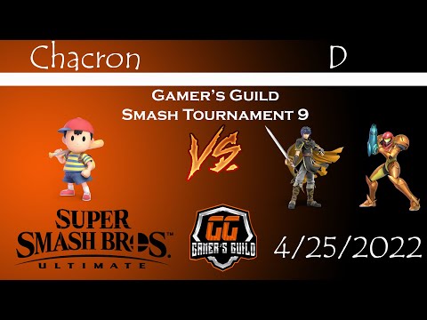 Gamer's Guild Smash Monthly 9 - Chacron (Ness) vs D (Marth, Samus)