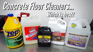 Concrete Cleaners Face-Off: The Results May Surprise You...