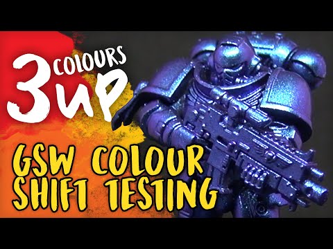 Green Stuff World Painting Tutorial - Colour Shift Paint Testing!