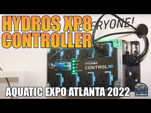 HYDROS Control XP8 Aquarium Controller - MACNA Aquatic Expo Atlanta 2022