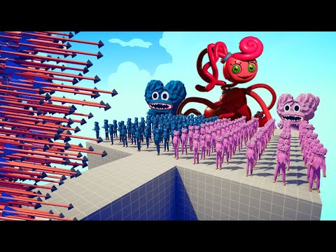 MOMMY LONG LEGS +100x  POPPY PLAYTIME vs EVERY GOD | TABS - Totally Accurate Battle Simulator