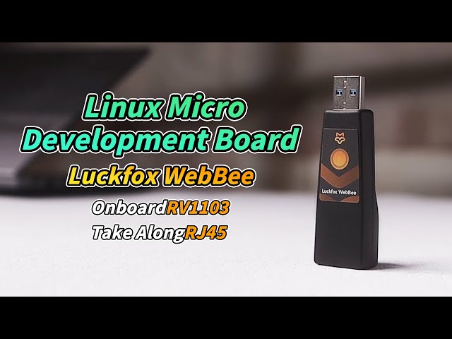 Vídeo relacionado con TUOPUONE WebBee RV1103 Linux Micro Development Board integra Arm Cortex-A7/RISC-V MCU/Phy Ethernet Port con funda protectora