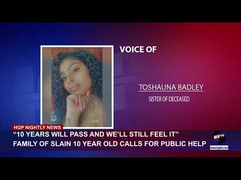 “10 YEARS WILL PASS, AND WE’LL STILL FEEL IT” FAMILY OF SLAIN 10 -YEAR-OLD CALLS FOR PUBLIC HELP