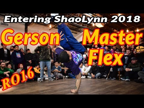 Entering ShaoLynn RO16 | Gerson vs Master Flex | BBoy Dance Battle [4K]