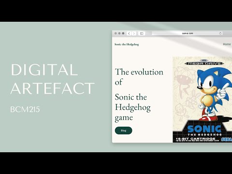 BCM215 Digital Artefact