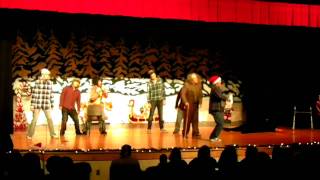 Grandmaw got ran over by a reindeer