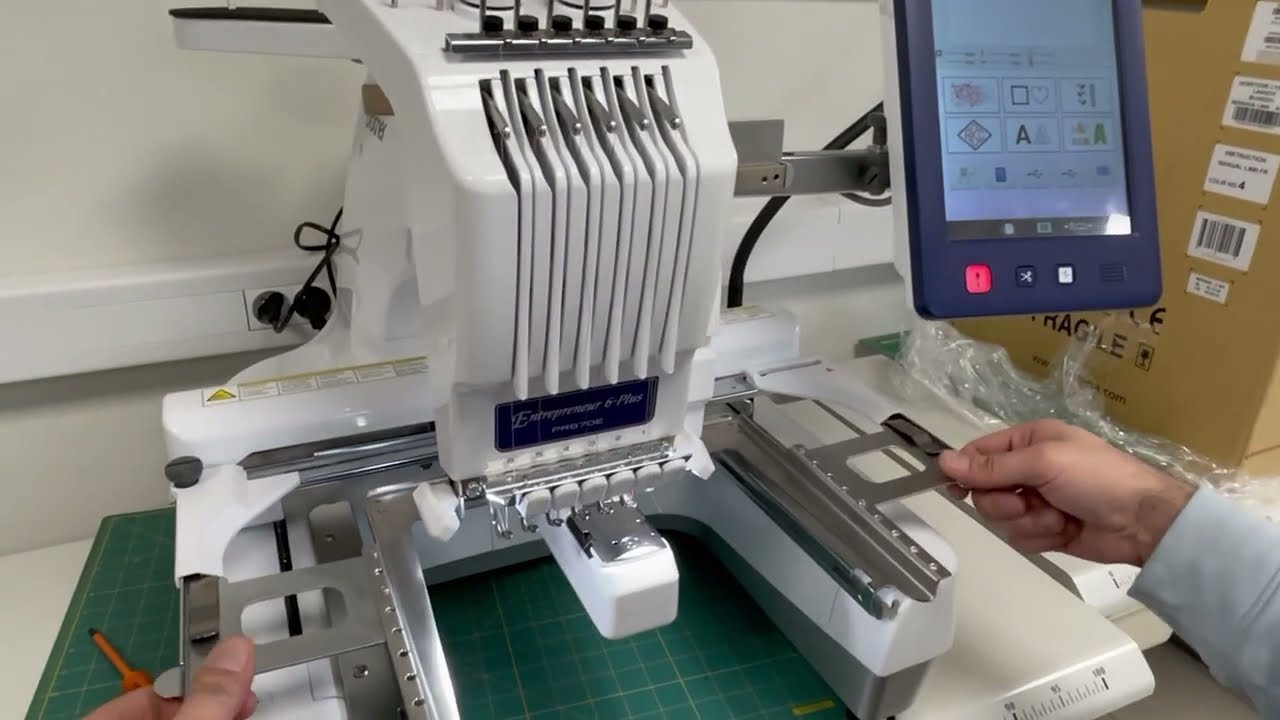 Cadre Magnétique 8 en 1 pour la brodeuse Brother PR