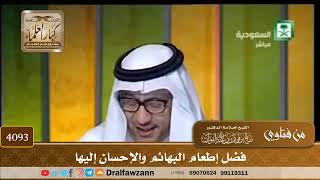 [4093] فضل إطعام البهائم والإحسان إليها - صالح الفوزان