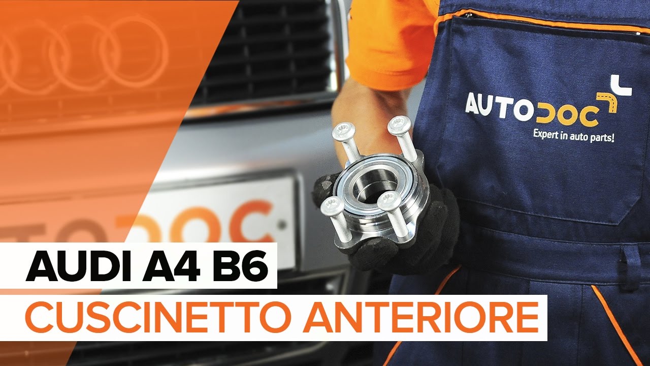 Come cambiare cuscinetto ruota della parte anteriore su Audi A4 B6 - Guida alla sostituzione