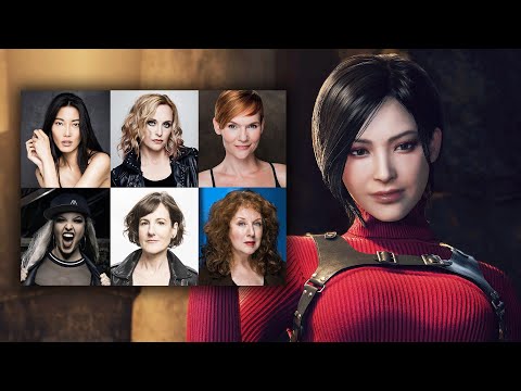 Resident Evil 2 (Video Game 1998) Face Models and Voice Actors