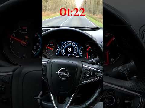 Opel Insignia 2.0cdti Biturbo 195km 4x4 2015 0-100 Acceleration