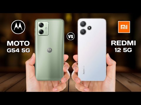 Moto G54 5G Vs Redmi 12 5G Full Comparison 🔥 Which One Is Better?