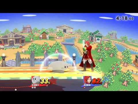 kirby vs robin for glory SSB4