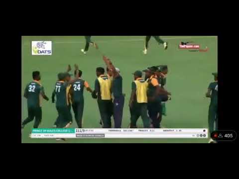 St.Sebastians college vs prince of wales college Big match (2022) Sebastianites winning moment