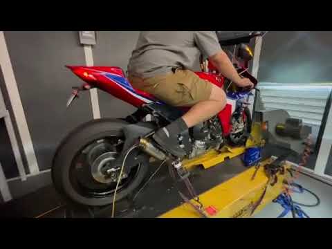 2021 Honda CBR 1000RR-R SP makes 190whp SLR Ecu Flash