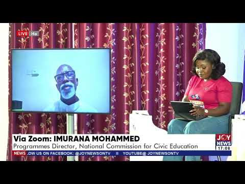 Handling money in politics seems to be a big issue for the electoral commission - Imurana Mohammed.
