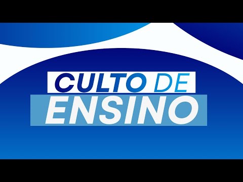 Culto de Ensino  – AD Cachoeira Grande | Pr. Marcos Vinícius