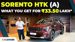 Kia Sorento HTK (A) Walkaround | Skip the Top Variant and Save ₹5 Lakh?