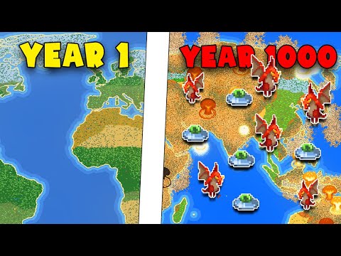 I Gave Humans 1,000 Years Before the Apocalypse - Worldbox