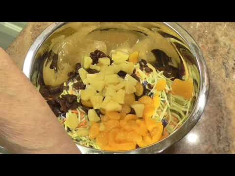 Hawaiian Broccoli Cole Slaw It can be made with Cabbage