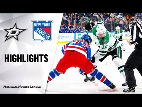 NHL Highlights | Stars @ Rangers 2/3/20
