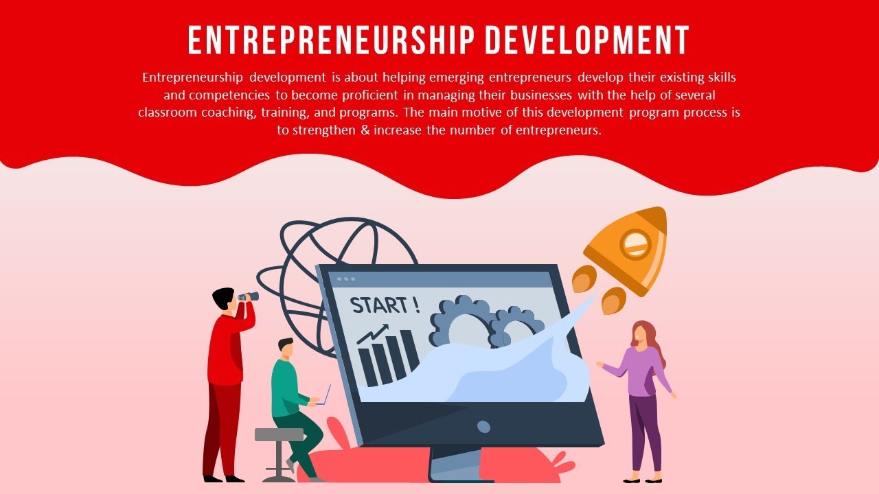 Entrepreneurship Development Animated PPT Template