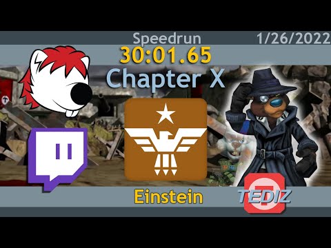 [Einstein | Speedrun] Chapter X Tediz - Conker: Live & Reloaded (30:01.65) WR