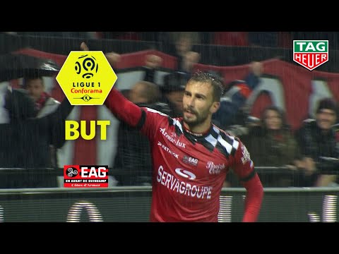 But Nicolas BENEZET (64') / EA Guingamp - Montpellier Hérault SC (1-1)  (EAG-MHSC)/ 2018-19