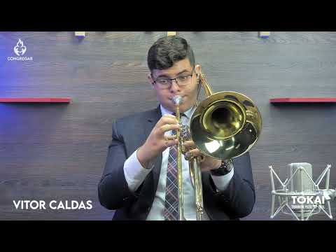 HINO 58 - Sou crente em Jesus | CCB | Trombone TOKAI | Vitor Caldas