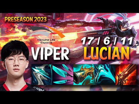 HLE Viper LUCIAN vs KAI'SA ADC - KR Ranked