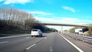 preview picture of video 'Range Rover - New Model - Prototype ? on M40 near JLR Gaydon'