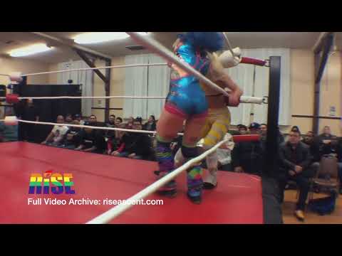 Phoenix of RISE Champion Angel Dust vs. Delilah Doom Women's Wrestling from RISE 2 - ASCENT