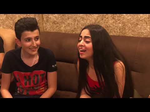 حازم الصدير ورور حرب في استيديو كواليتي برودكشن اثناء التحضير (ارشيف)