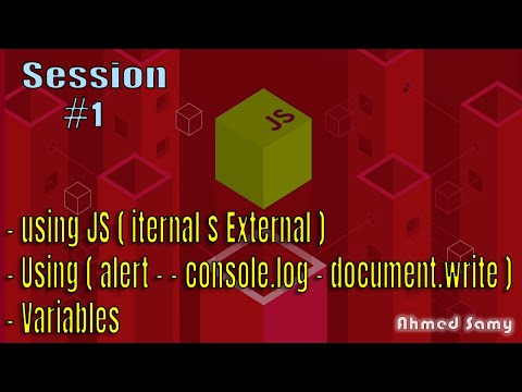 Javascript Session 1 Using Jsinternalexternal Using Alert Console Document Write Variables
