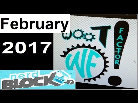 Nerd Block Unboxing for February 2017   Theme: Time Travel