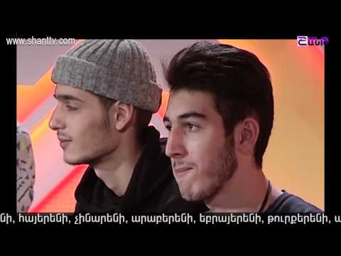 X Factor4 Armenia Groups' announcement and 4 Chair Challenge  Boys