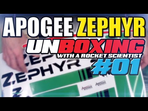 Rocket Scientist Unboxes a Zephyr High Power Rocket Kit