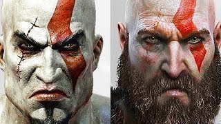 GOD OF WAR Evolution of Kratos (God of War 2005 to 2018) PS4