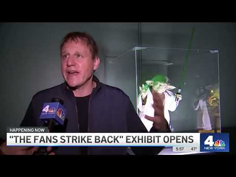 ‘The Fans Strike Back' Star Wars Exhibit Opens in NYC